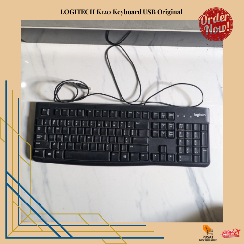 (มือสอง) LOGITECH K120 Original USB Keyboard
