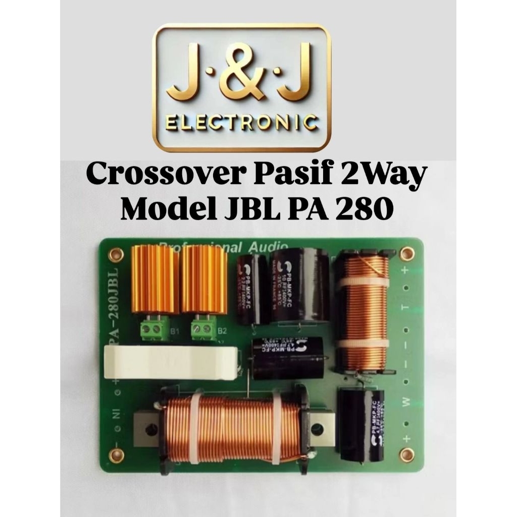 JBL PA-280 PASSIVE Crossover 2Way 800W 4-8Ohm, ครอสโอเวอร์ JBL PA-280