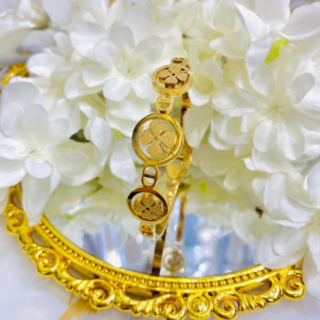 สร้อยข้อมือกําไลข้อมือไทเทเนียม DM 6.5