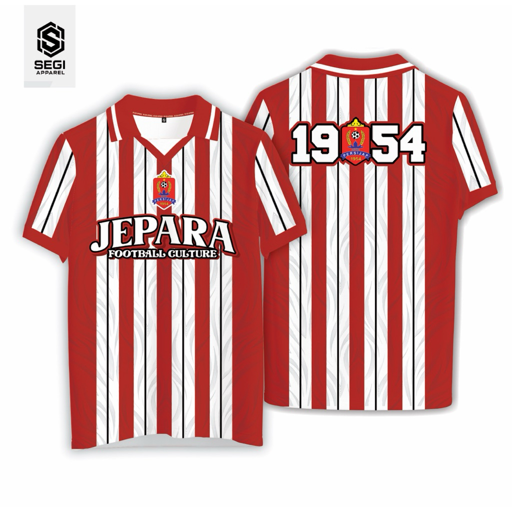 SEGI APPAREL - PERSIJAP JEPARA JERSEY / VINTAGE JERSEY / JERSEY CASUAL / FOOTBALL CULTURE JERSEY กีฬ