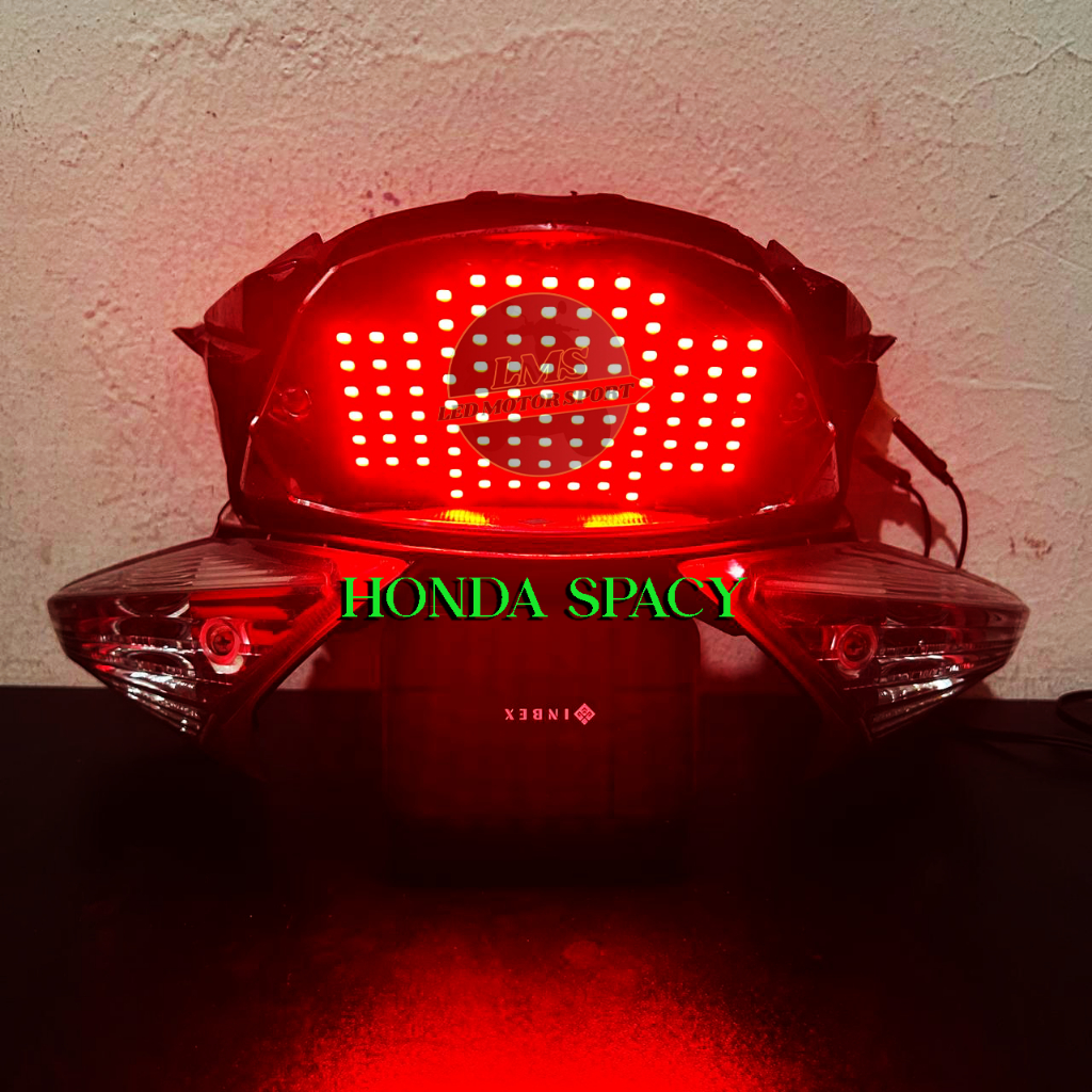 LMS Stoplamp Honda Spacy FI ปี 2011 ไฟวิ่งด้านหลัง Spacy รถจักรยานยนต์ติดตั้งง่ายเพียง Plug In