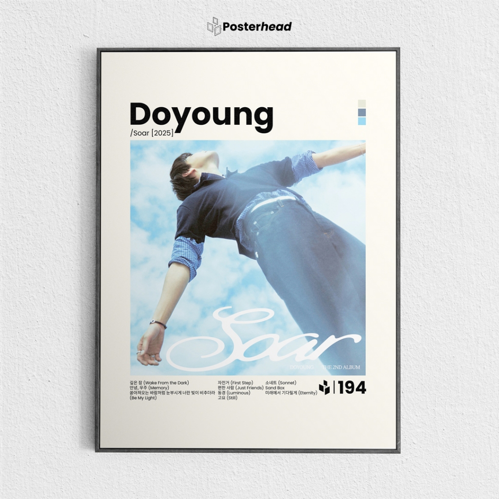 Doyoung Poster - Soar - Frameblock Wall Decorative - Posterhead