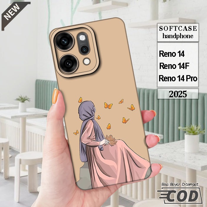 เคส OPPO RENO 14 _OPPO RENO 14F _OPPO RENO 14 PRO _เคสซิลิโคนสีดําใสยืดหยุ่นสุดเท่