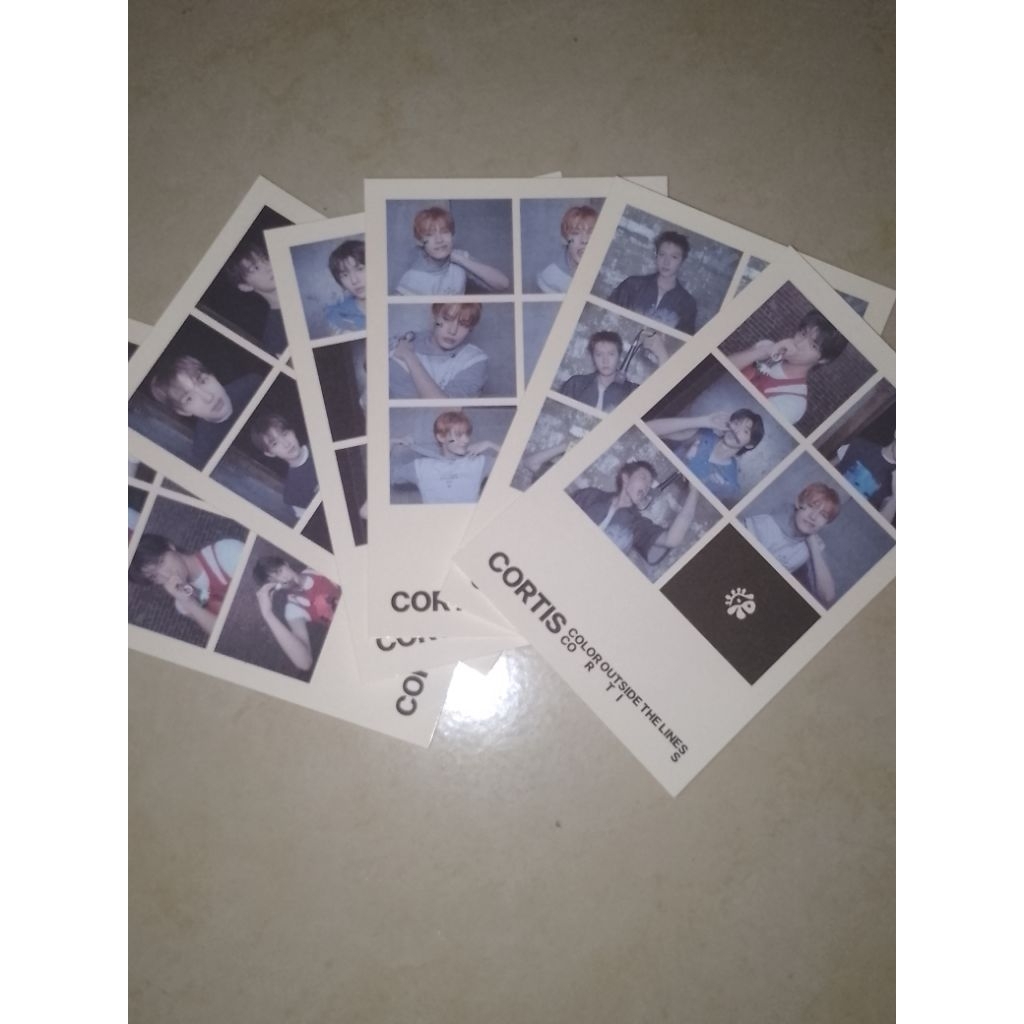 ‎[Reverie] Photocard / Photo Cut Album Cortistic Color Outside The Lines Official Weverse Ver Sharin