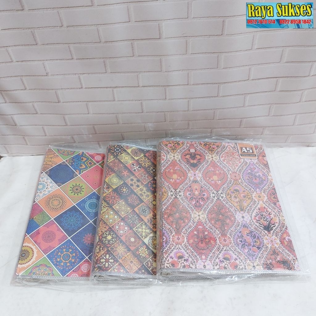 A5 Microtop Batik Binder/ A5 Batik Binder/ A5 Bt-36 Binder Note