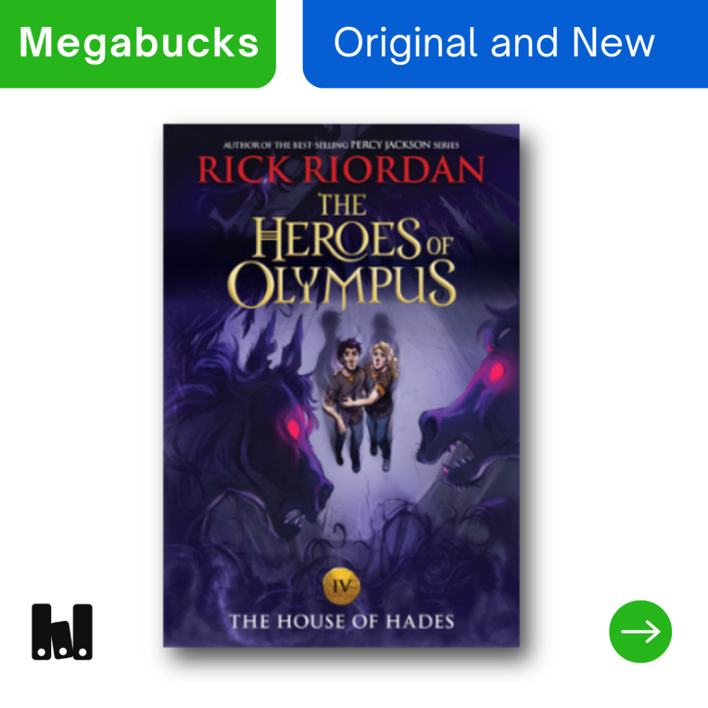 (Disney Hyperion) The Heroes of Olympus 4 The House of Hades โดย Rick Riordan ต้นฉบับภาษาอังกฤษ