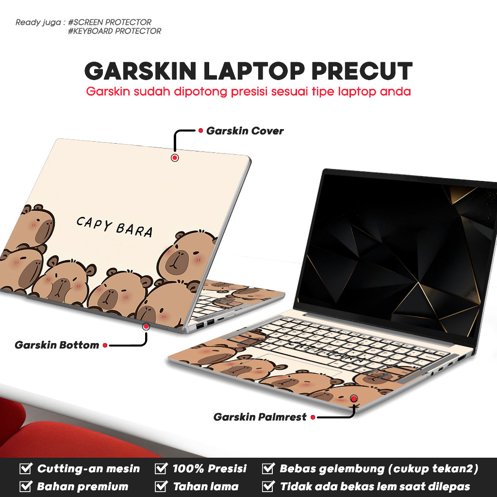 Precut Garskin สติกเกอร์แล็ปท็อปผิว Perfect Fit ใช้งานร่วมกับ Lenovo Yoga Slim 9i-14 14ILL10 Gen 10 