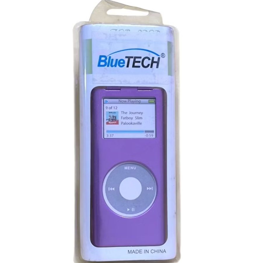 Bluetech Casing/Hardcase สําหรับ iPod Nano & PDair สําหรับ Silicon Green iPod mini