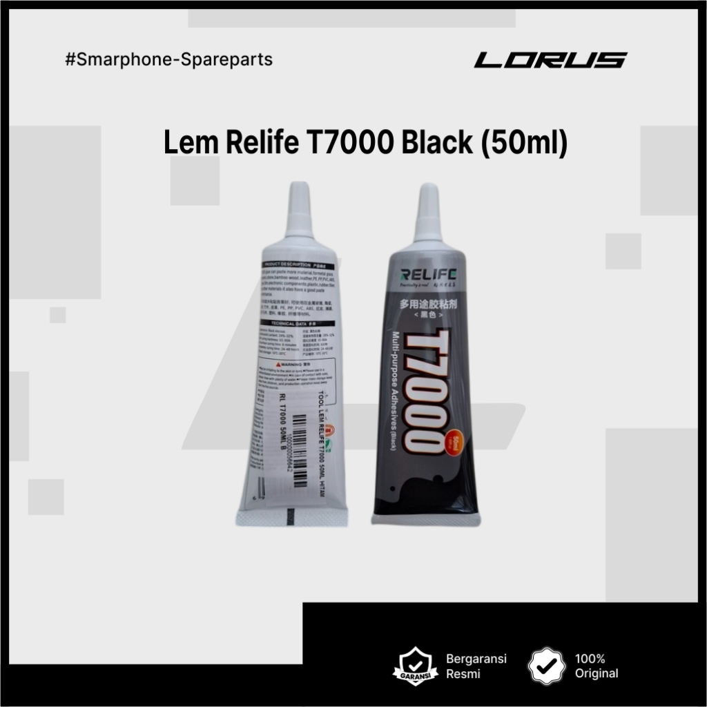 Relife T7000 กาวดํา (50ml)