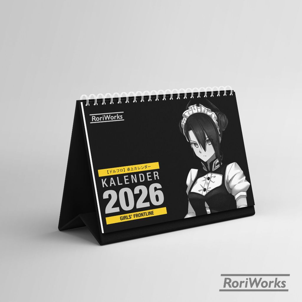 ปฏิทินตั้งโต๊ะ 2026 - Girls Frontline
