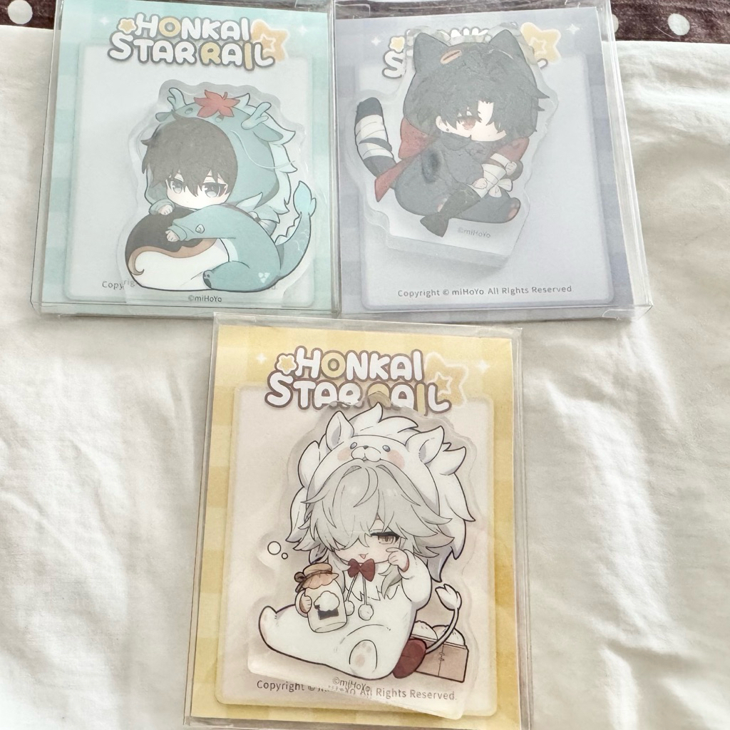 ใหม่ SEALED อย่างเป็นทางการใบมีด jingyuan Danheng badge อะคริลิค mini standee original อย่างเป็นทางก