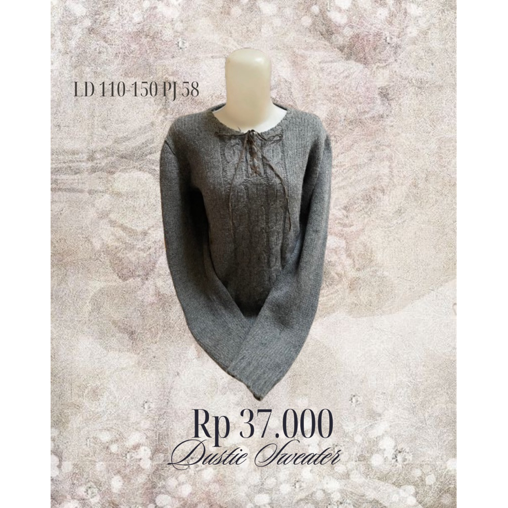 เสื้อสเวตเตอร์ Dustie | Igari morikei shoujou hisekaji cotage fairy rift vintage