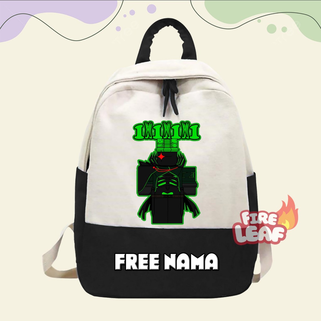 ROBLOX FORSAKEN SCHOOL BACKPACK 1X1X1X1 ฟรีชื่อ