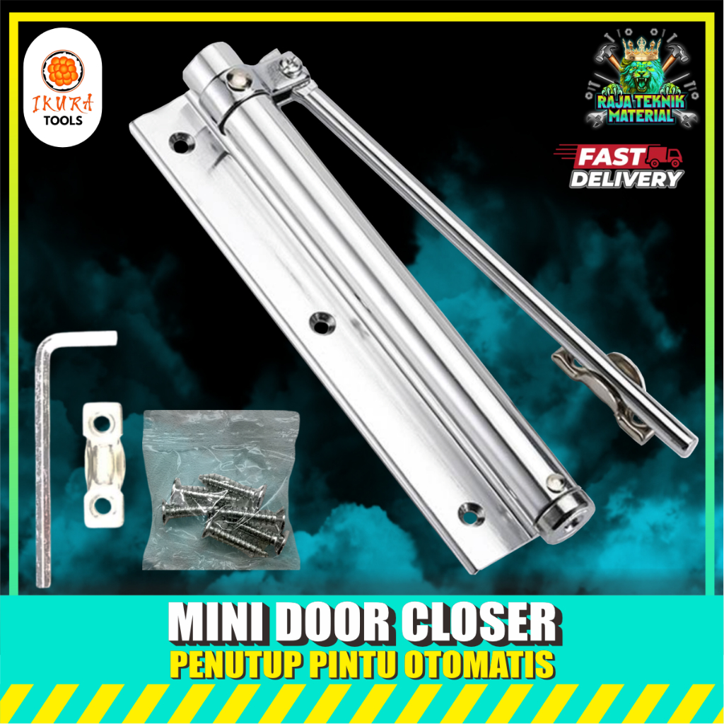 IKURA Mini Door Closer Automatic / Door Stopper / ปิดประตูอัตโนมัติ