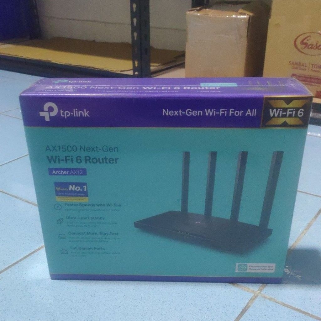 เราเตอร์ TPLINK AX12 AX1500 WIFI 6 / เราเตอร์ TP-Link Acher AX12