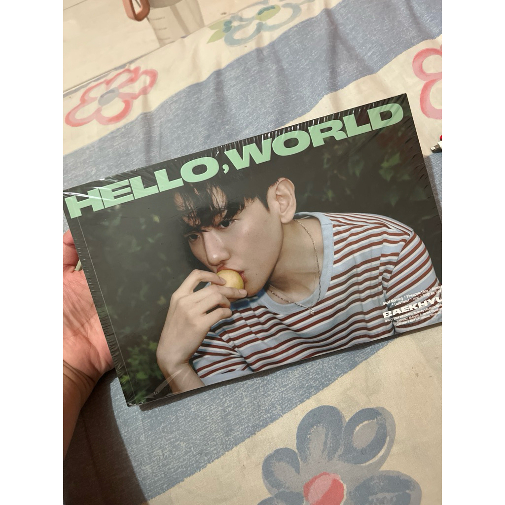 อันเดอร์ไพรซ์❗️Baekhyun Hello Word album Photobook Ver.