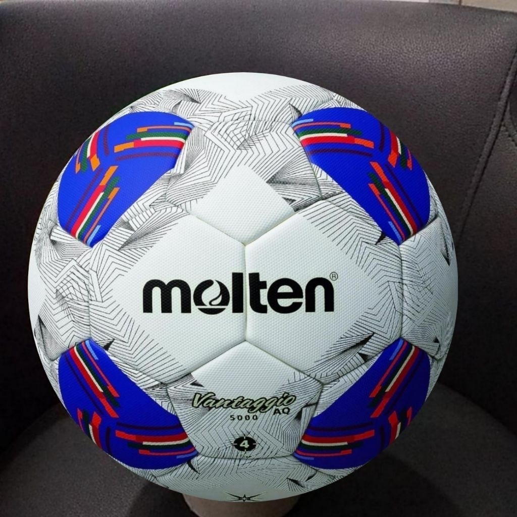 Molten Vanttagio Asian Cup Qtr Futsal Ball Molten Size 4 ลูกฟุตซอล ฟรีวาล์วและตาข่าย