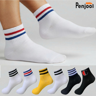 Kaos Kaki Sport/Olahraga Unisex ini hadir dengan motif klasik yang stylish, memberikan sentuhan sporty dan kasual pada penampilan Anda. Terbuat dari bahan katun, nilon, dan spandex, kaos kaki ini menawarkan kelembutan dan kenyamanan