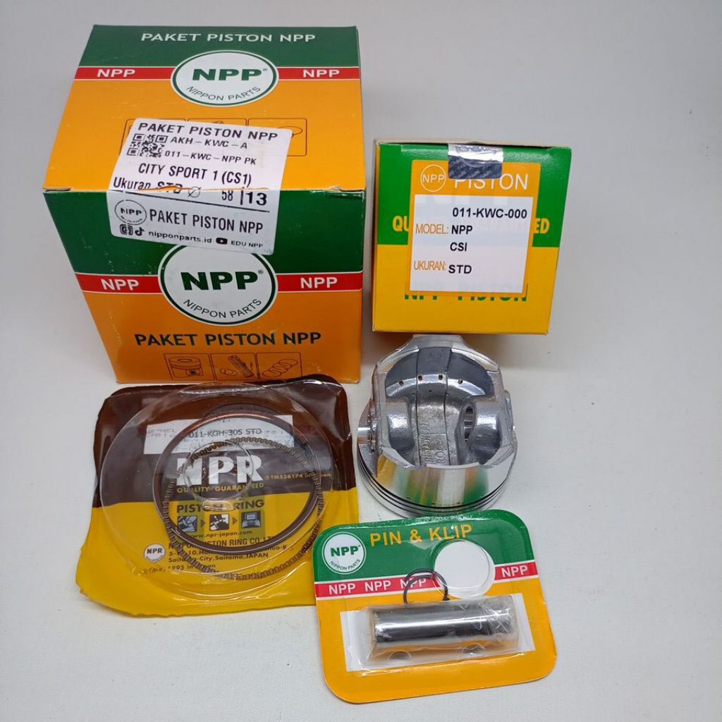 PISTON KIT CS 1 O/S STD (011-KWC) NPP ดั้งเดิม