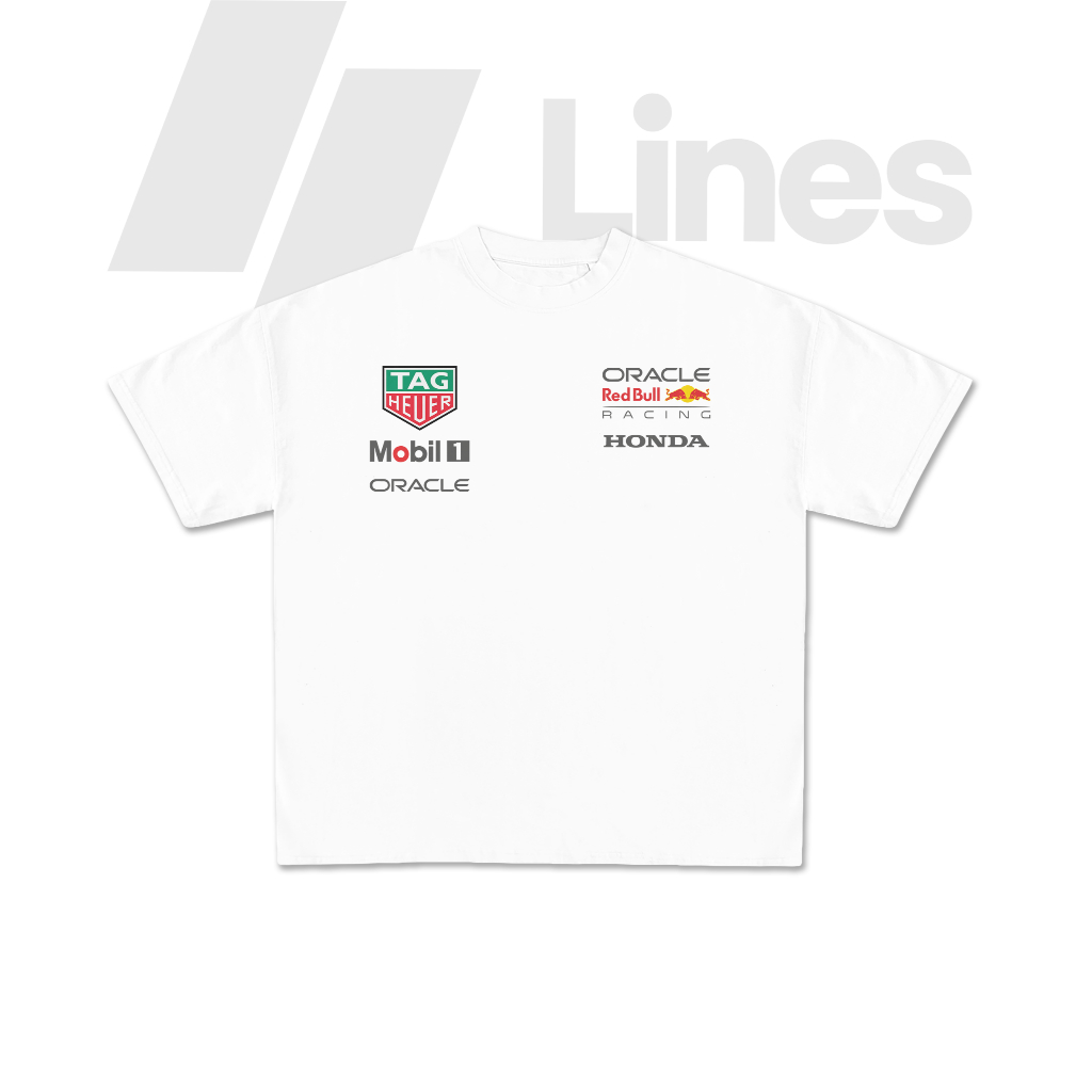 เสื้อยืด Lines Redbull F1 Team Spons