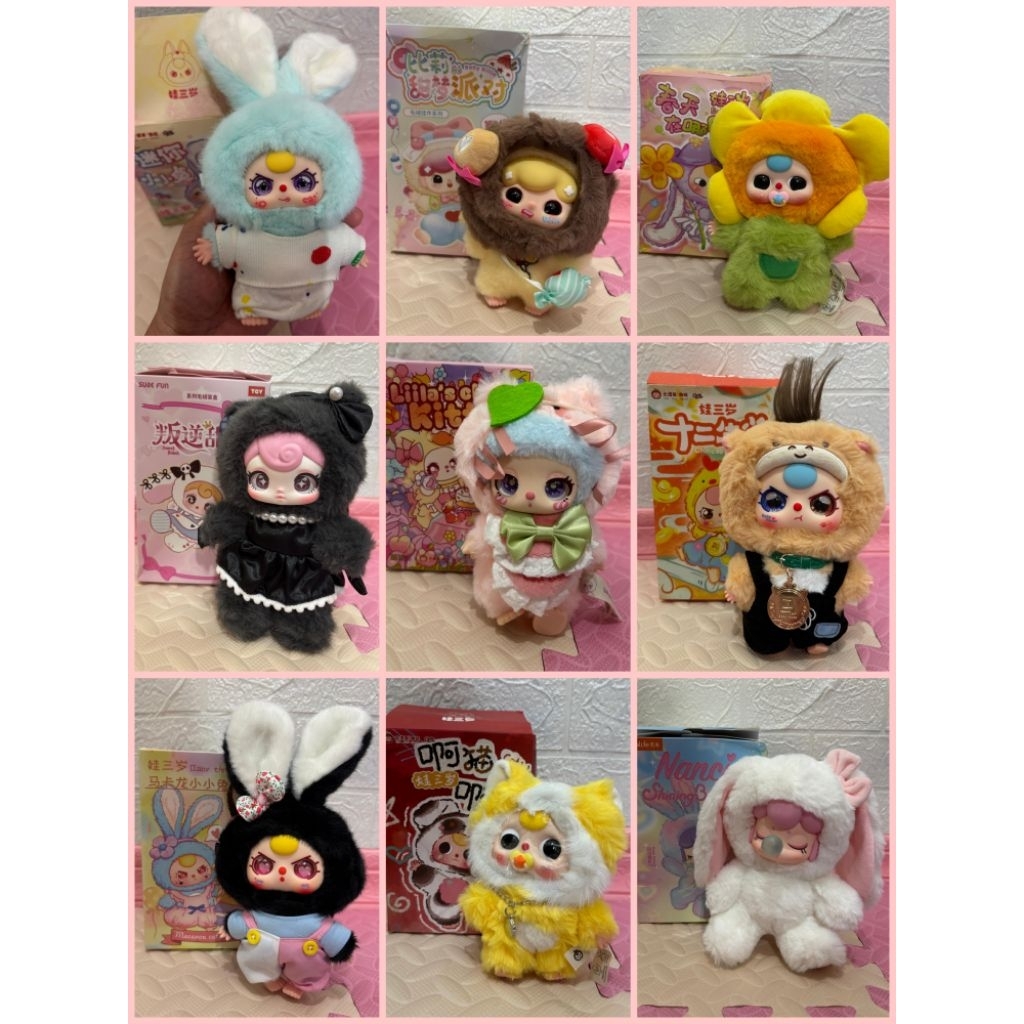 (BD) Samuel Bunny / Samuel mini animal / Samuel Cherry / Babythree head / BB3 spring / Nanci / Cat&d