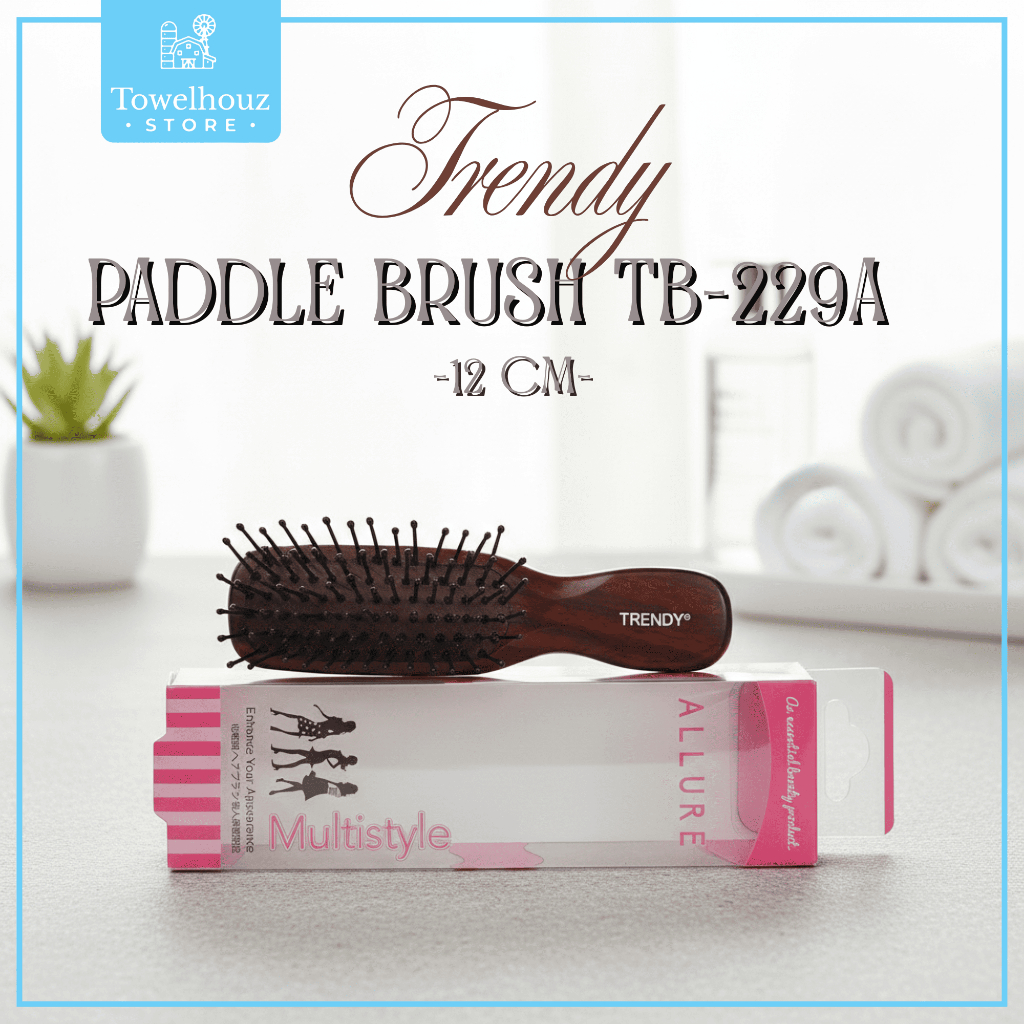 หวีผมแปรงพายอินเทรนด์ TB-229A