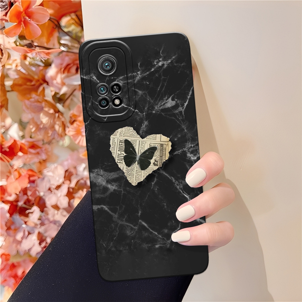 ล่าสุด Xiaomi 10T / 10T Pro Softcase - เคสแฟชั่นผีเสื้อ - เคส Xiaomi 10T / 10T Pro - ซิลิโคนกล้อง Pr