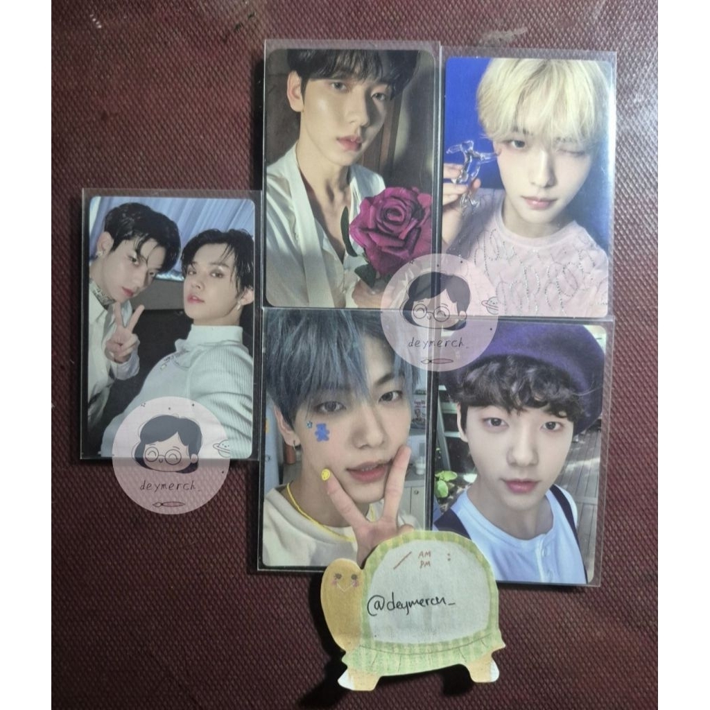 PHOTCARD TXT OFFICIAL PC SOOBIN R MINISODE BLUE HOUR PC SOOBIN ROMANTIC PC SOOBIN SG2020, PC UNIT SO