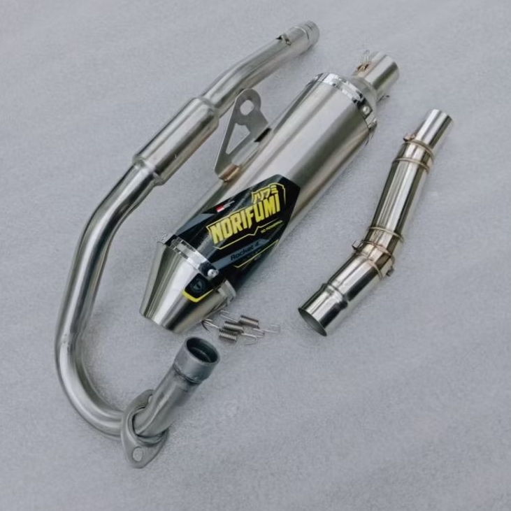 ท่อไอเสียแข่ง ksr110, ksr110pro crf 150l, crf230, xr200, xr 150 ท่อไอเสีย klx 150 slg bf Ksr 110 nor