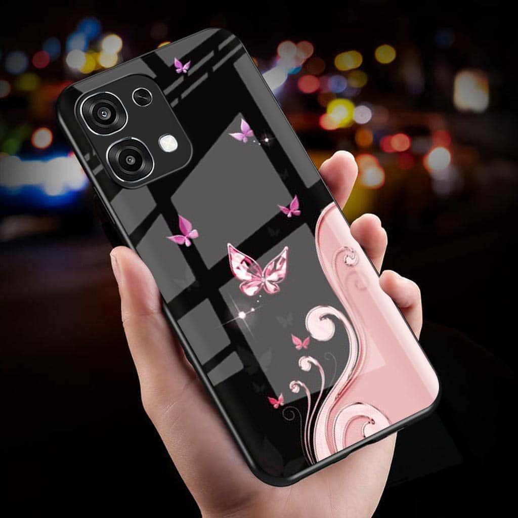 Softcase Glass Glitter Glass สําหรับ OPPO A6 PRO - ปลอก Hp OPOO A6 PRO - K85