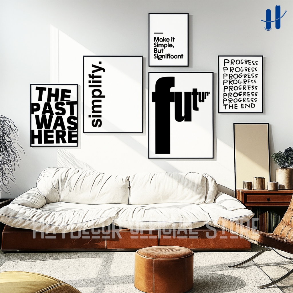 Haydecor The Past Was Here Frame Quotes Wall Display Inspiration ความงามตกแต่งห้อง