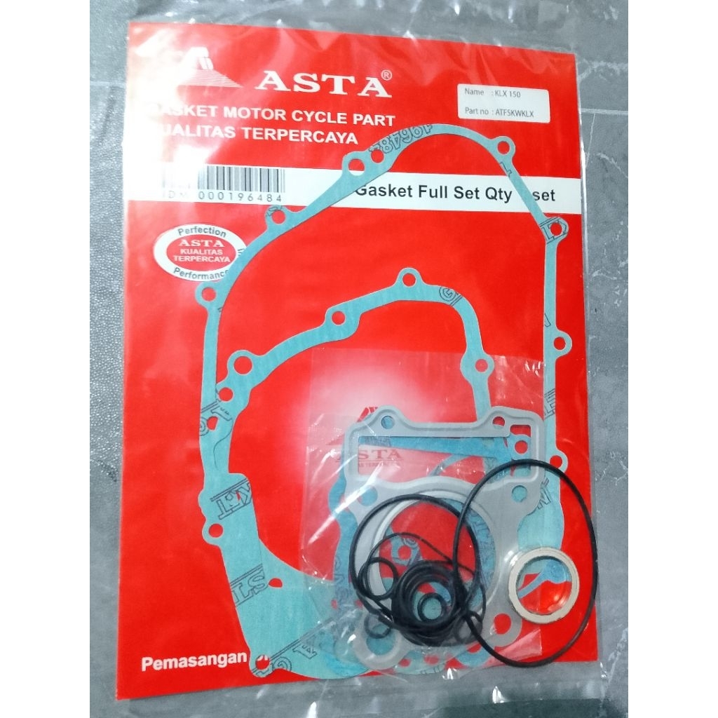 ปะเก็นชุด asta klx 150 ดั้งเดิม