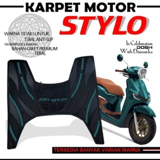 Dozeuscka Karpet Motor Honda STYLO Bahan Karet Premium Asli Anti Licin Tidak Luntur