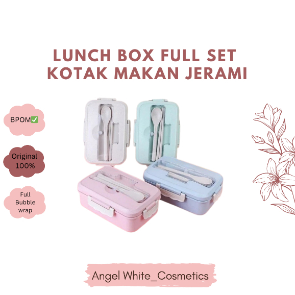 LUNCH BOX FULLSET STRAW LUNCH BOX