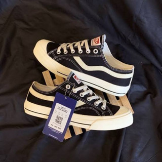 Sepatu Ventela Publik Black Natural,Sepatu Sneakers Pria Wanita Kekinian