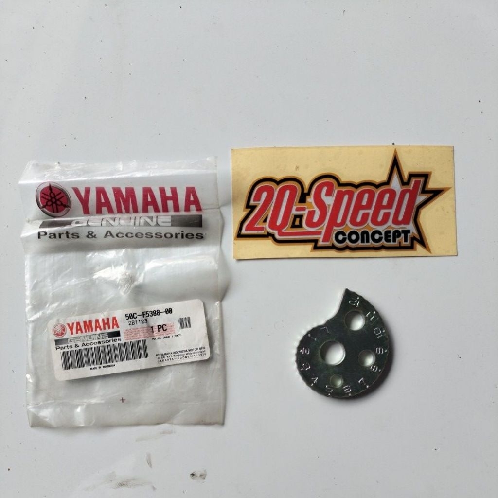 • YAMAHA LEFT CHAIN SETTINGS MX NEW 50C-F5388-00