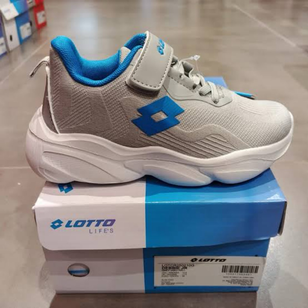 LOTTO DEBBIE JR LOTTO KIDS SHOES -GREY