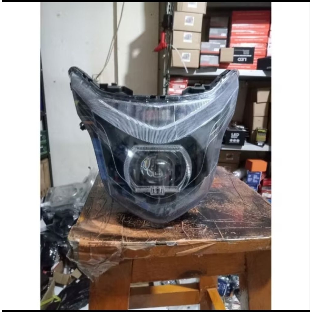 Beat Pop Plus Biild ฝาครอบสะท้อนแสงด้านหน้า Ala Ala Ala Ala 3.5 นิ้ว