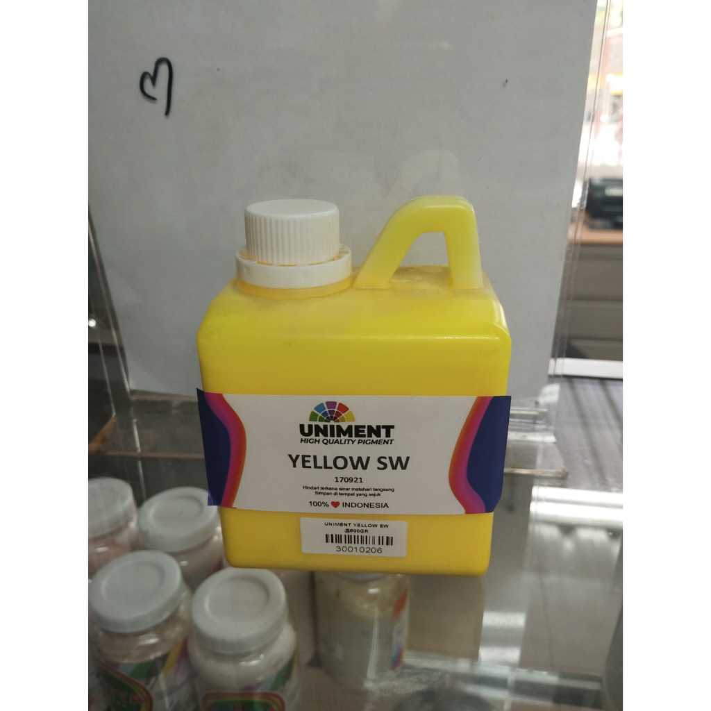 UNIMATE YELLOW SW PIGMENT @1กก. @500กรัม