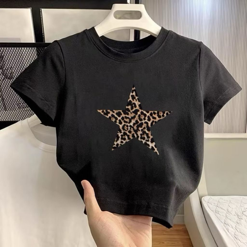 เสื้อครอปผู้หญิง STAR Rib (LD 88, P 40)