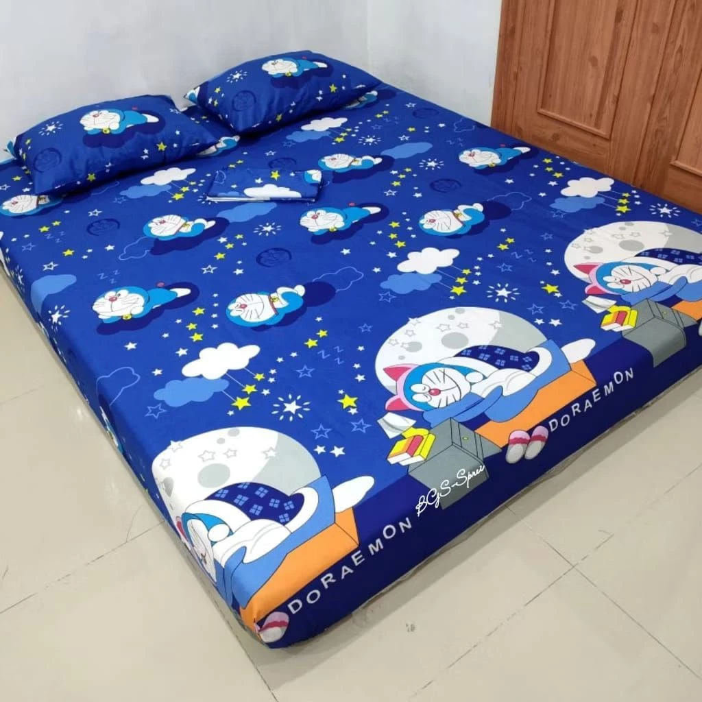 ผ้าปูที่นอนโดราเอมอน Motif Hanang 180x200 / 160x200 / 120x200 thumbnail 3