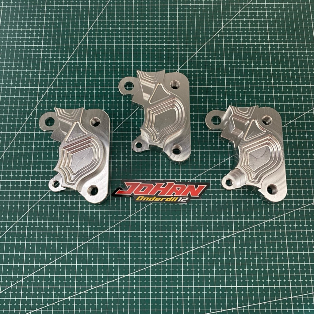 RCB RX KING CALIPER BRACKET BUTTOM ใหม่ RCB RX KING NEW DURALIUM CALIPER BRACKET