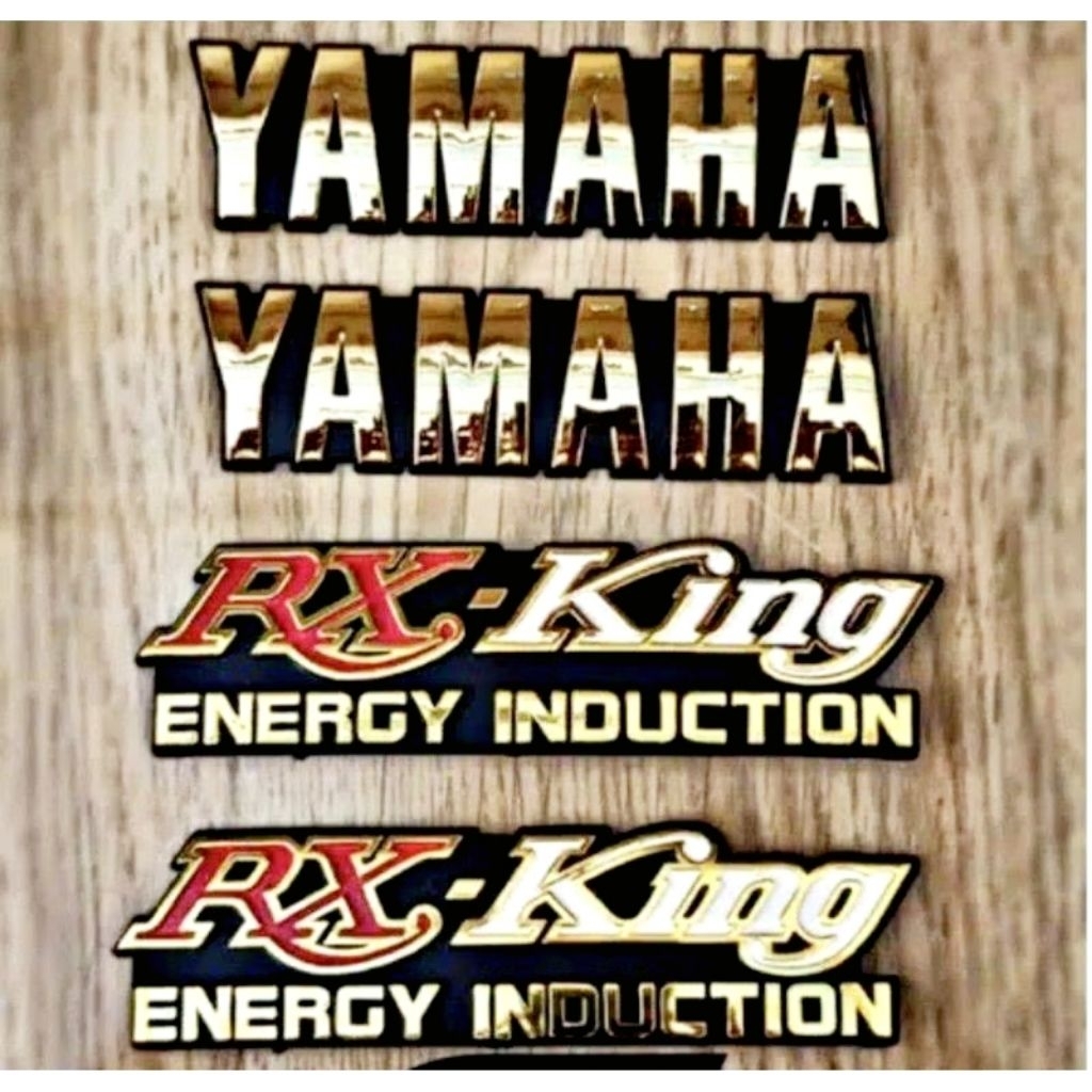 YAMAHA EMBLEM LOGO RX KING EMBLEM LOGO RX KING กล่องแบตเตอรี่สามารถเลื่อนอิสระและ 1 ชุด WR1