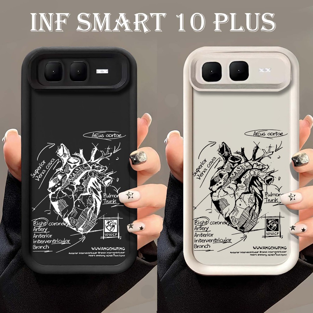 กล้อง HP Softcase Pro นูน Infinix Smart 10 Plus โทรศัพท์มือถือทุกประเภท - Softcase Infinix Smart 10 