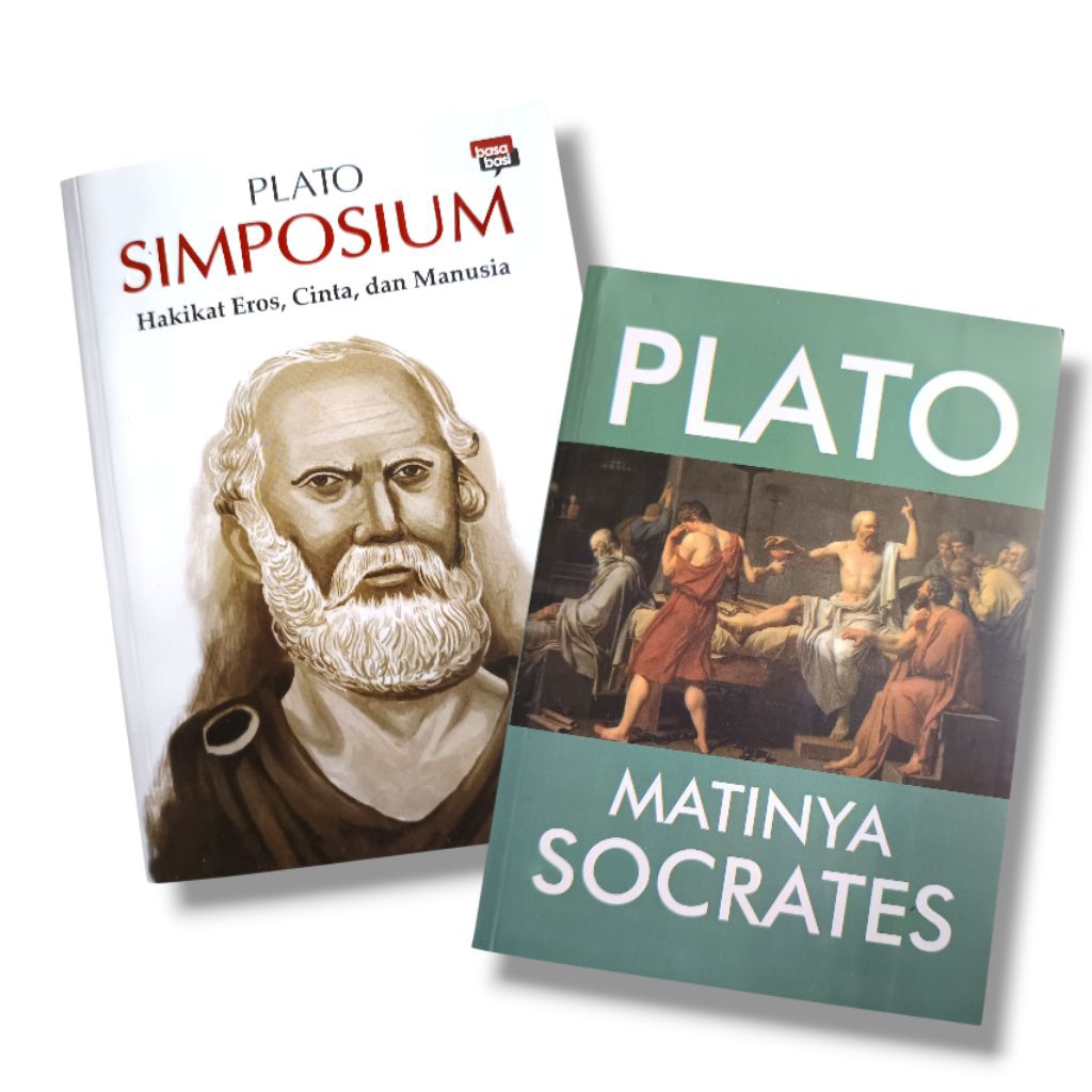 บรรจุุภัณฑ์ หนังสือ 2 เล่ม / วรรณกรรมของโลก / PLATO DEATH SOCREATES & PLATO SIMPOSIUM