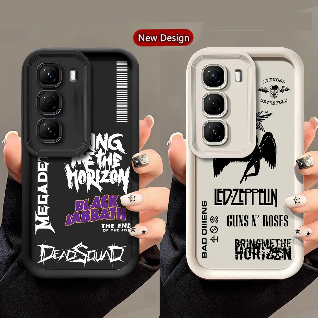 Softcase Rubber Infinix Hot 60i 60 Pro 60 Pro Plus - เคส Hp Infinix Hot 60i 60 Pro 60 Pro Plus - Sof