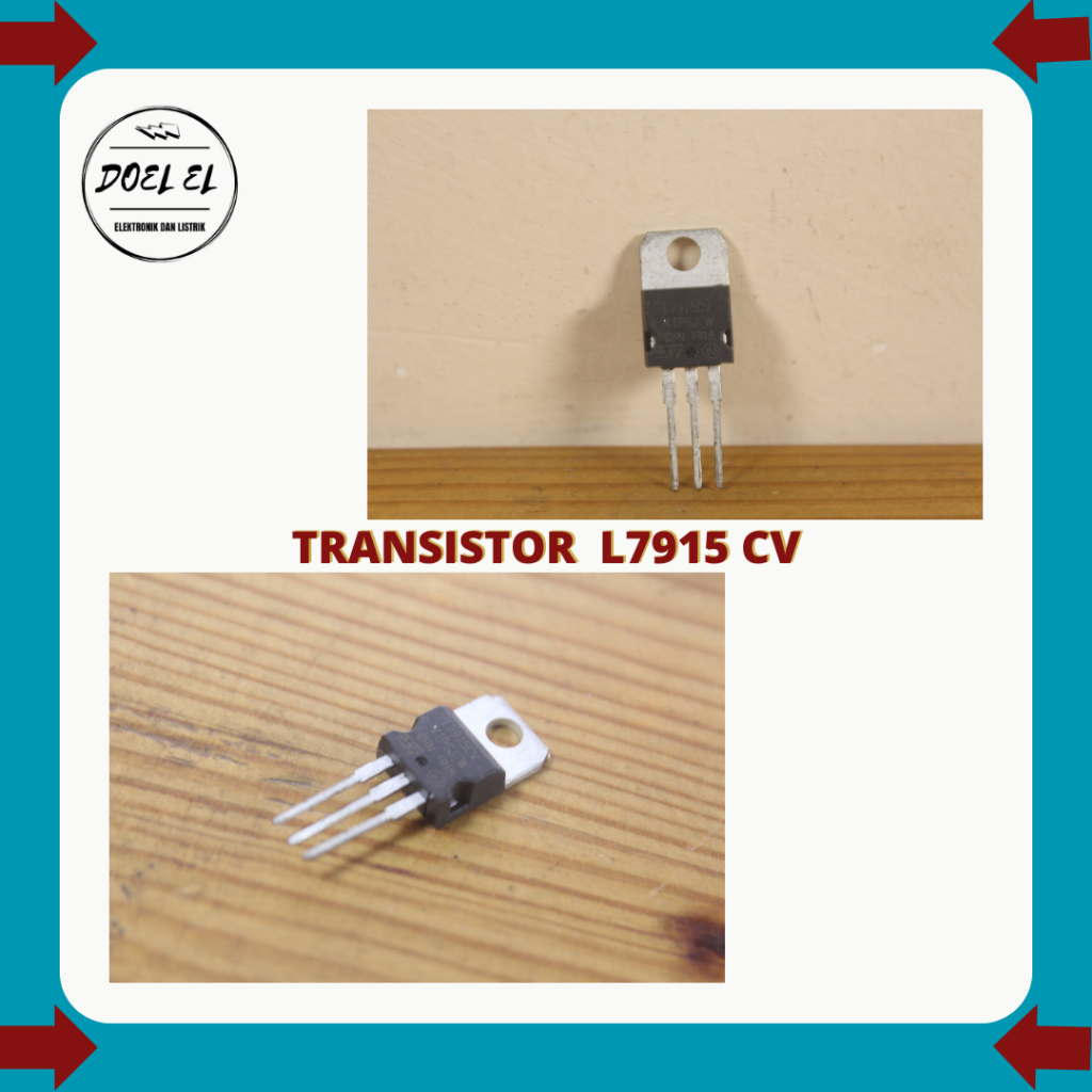 DOEL EL ทรานซิสเตอร์ L7915CV | ทรานซิสเตอร์ L 7915 CV