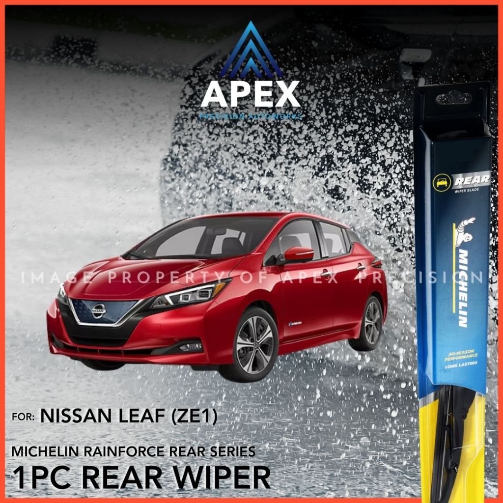 MICHELIN RAINFORCE HYBRID REAR WIPER - NISSAN LEAF (ZE1)