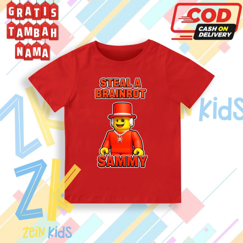 เสื้อยืดเด็ก Stealth A Brainrot - เสื้อผ้าเด็ก Stealth A Brainrot