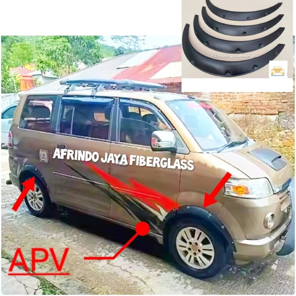 APV Over Fender 1 ชุด / 4 ชิ้น